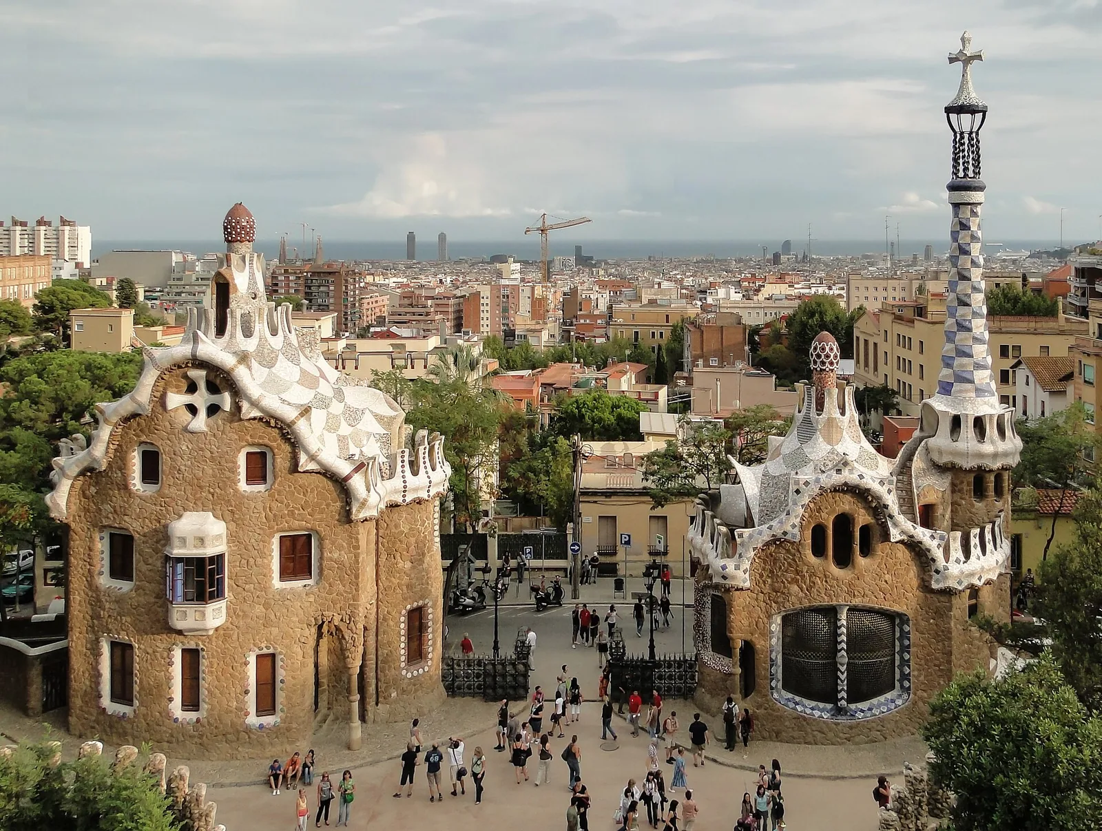 Park Güell, Gaudíjev park nad Barcelono