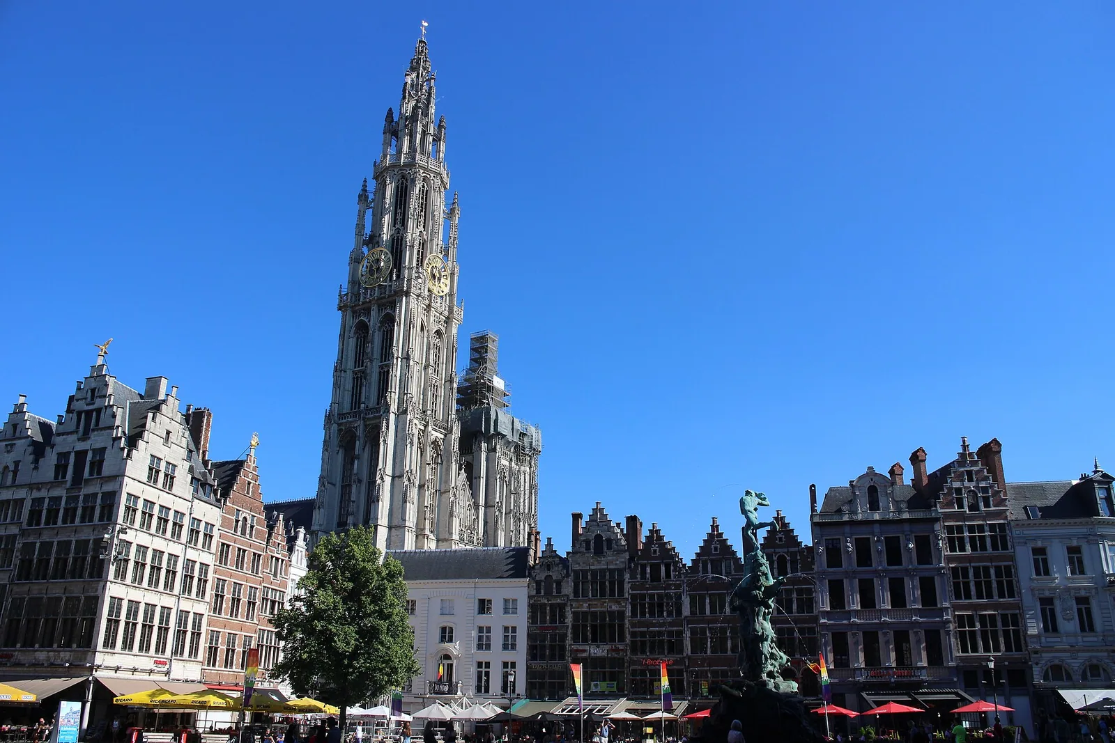 Trg Grote Markt v Antwerpnu