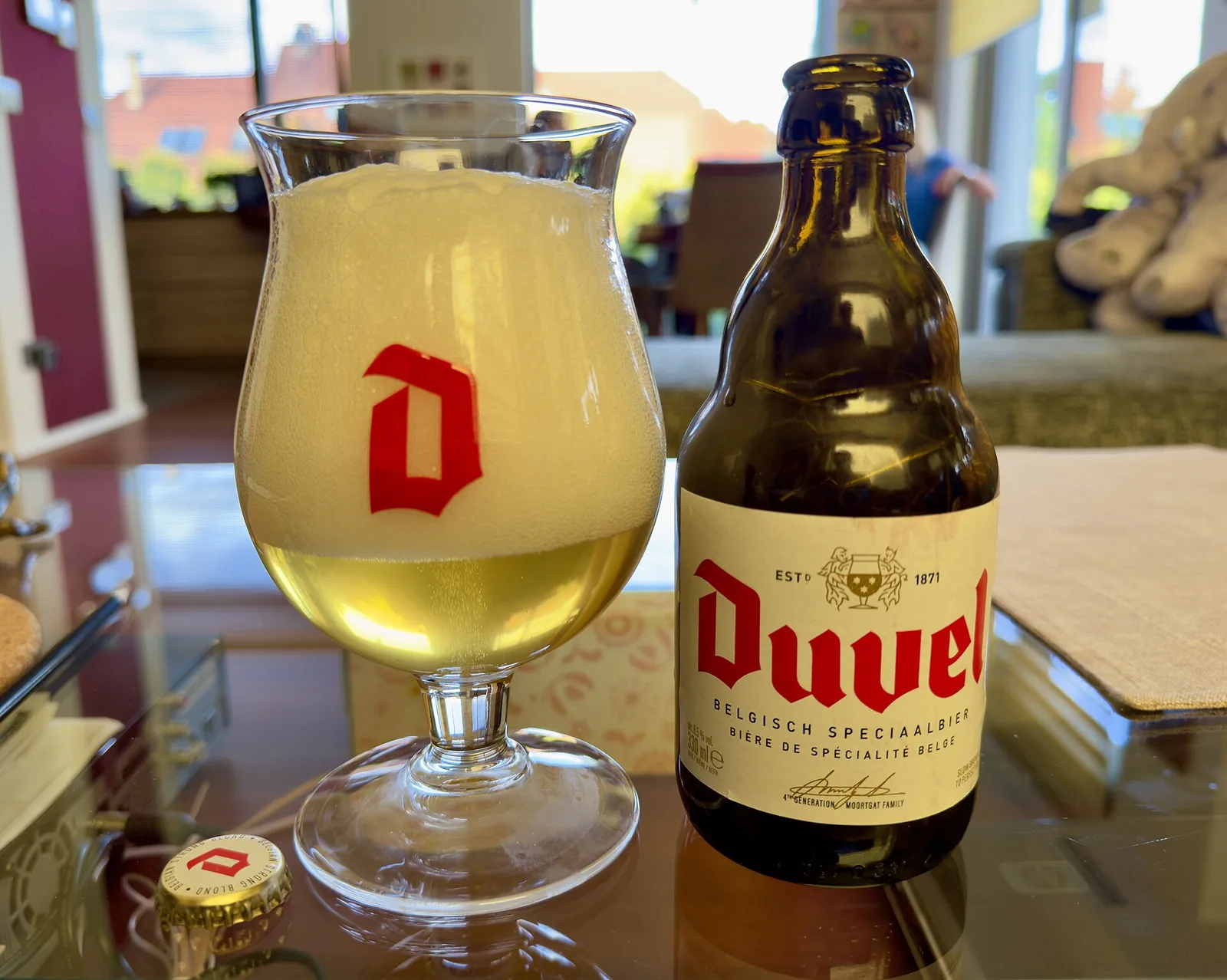 Belgijsko pivo v svojem kozarcu