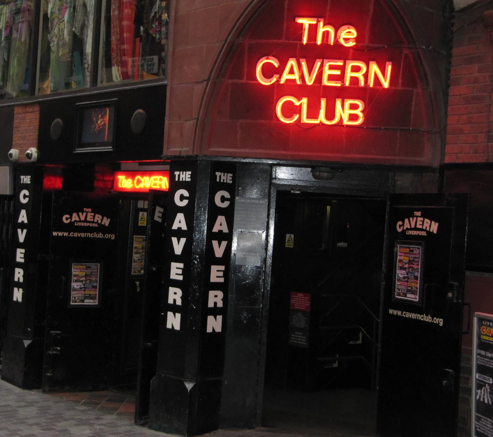 Cavern Club v Liverpoolu