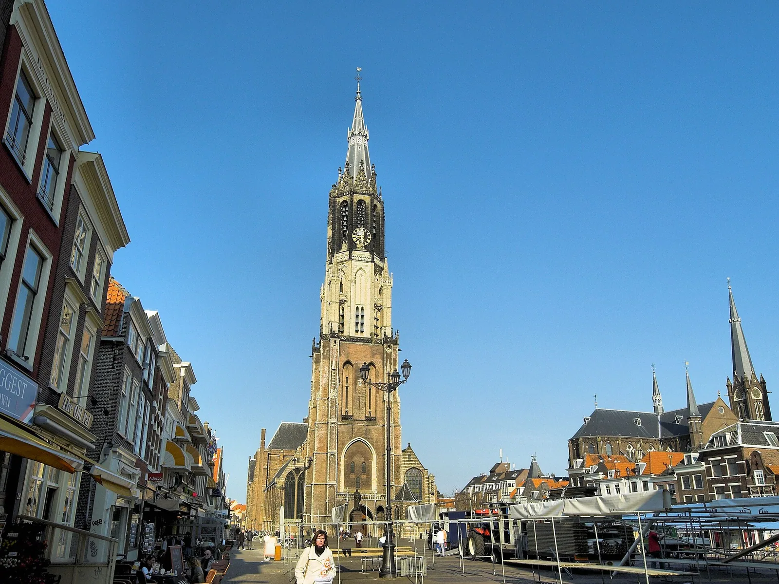 Trg Markt z novo cerkvijo Nieuwe Kerk