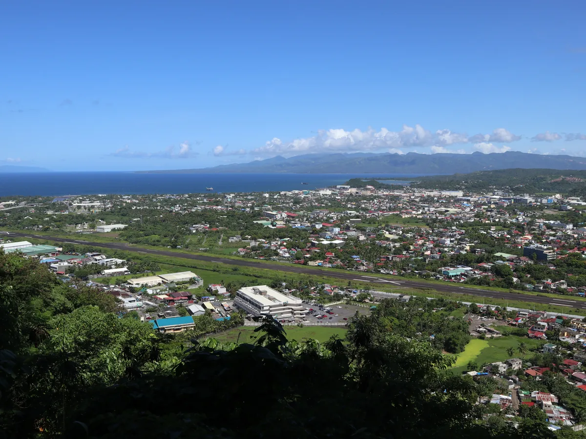 Razgled z Lignon Hilla na Legazpi