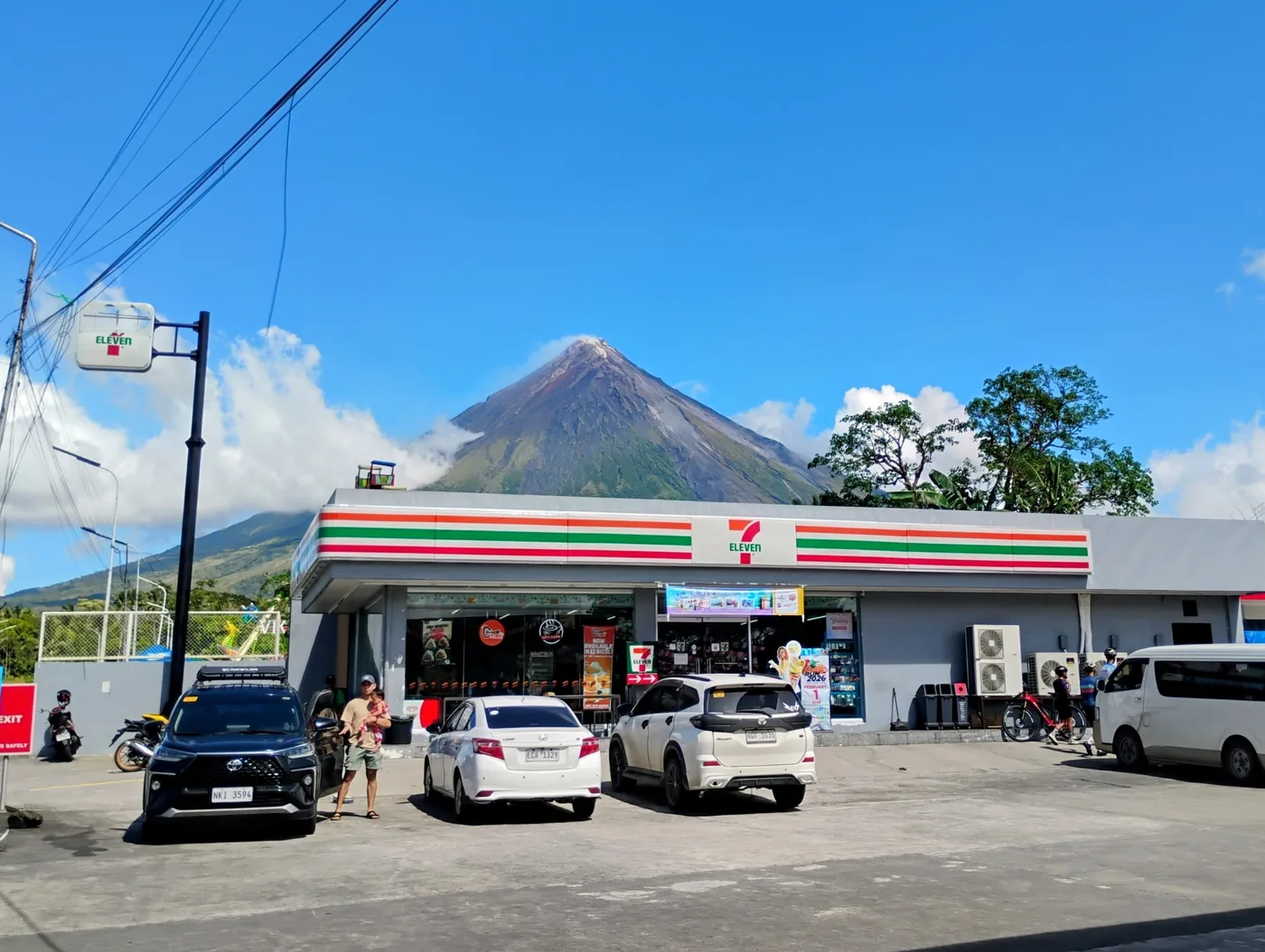 Vulkan Mayon v pokrajini Albay