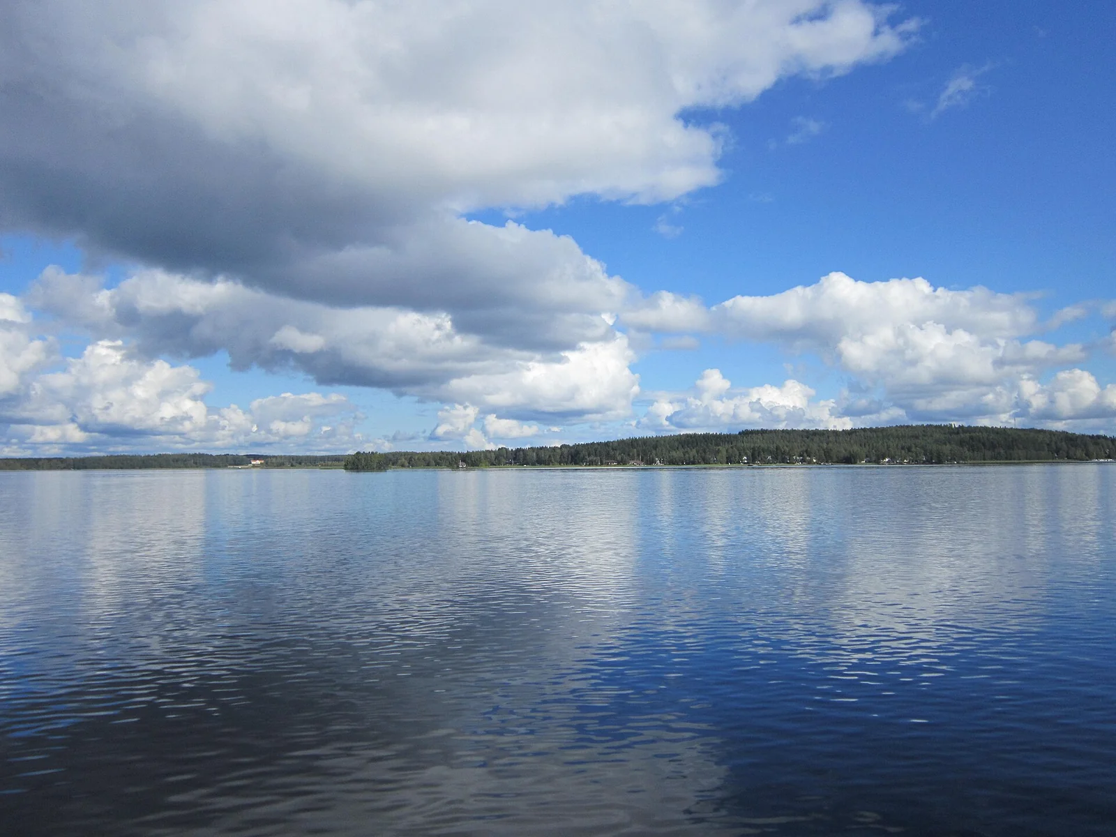 Jezero Saimaa pri Savonlinnemu