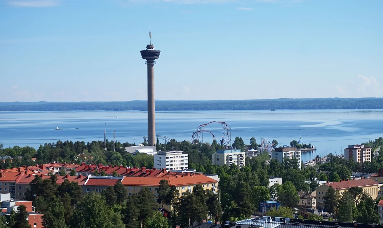 Razgledni stolp Näsinneula v Tampereju