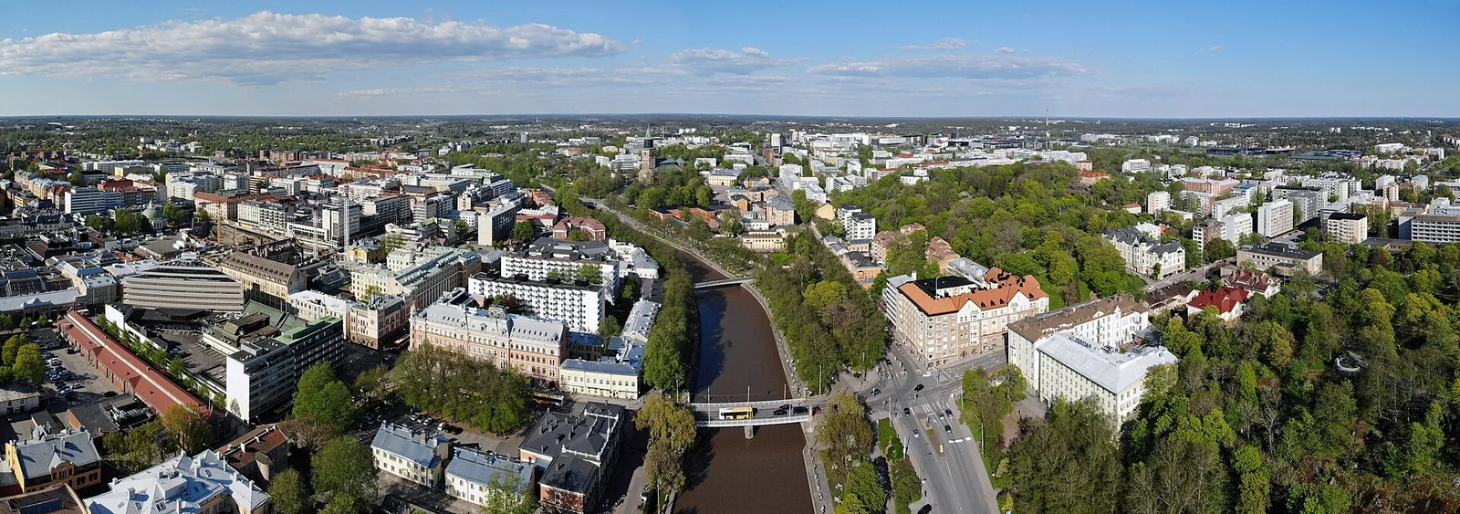 Reka Aura v Turkuju