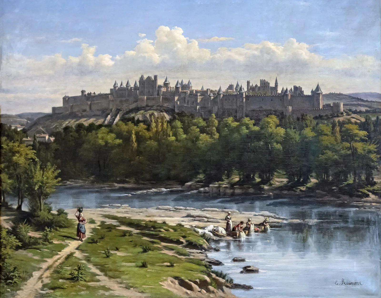 Obzidano mesto Carcassonne