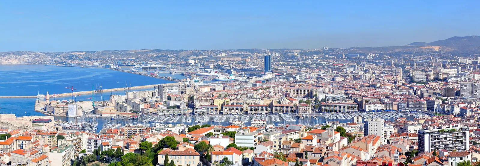 Staro pristanišče Vieux-Port v Marseillu