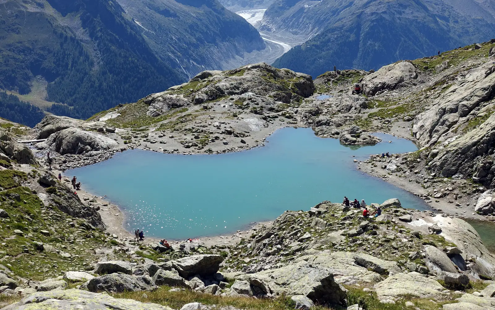 Mont Blanc nad Chamonixom