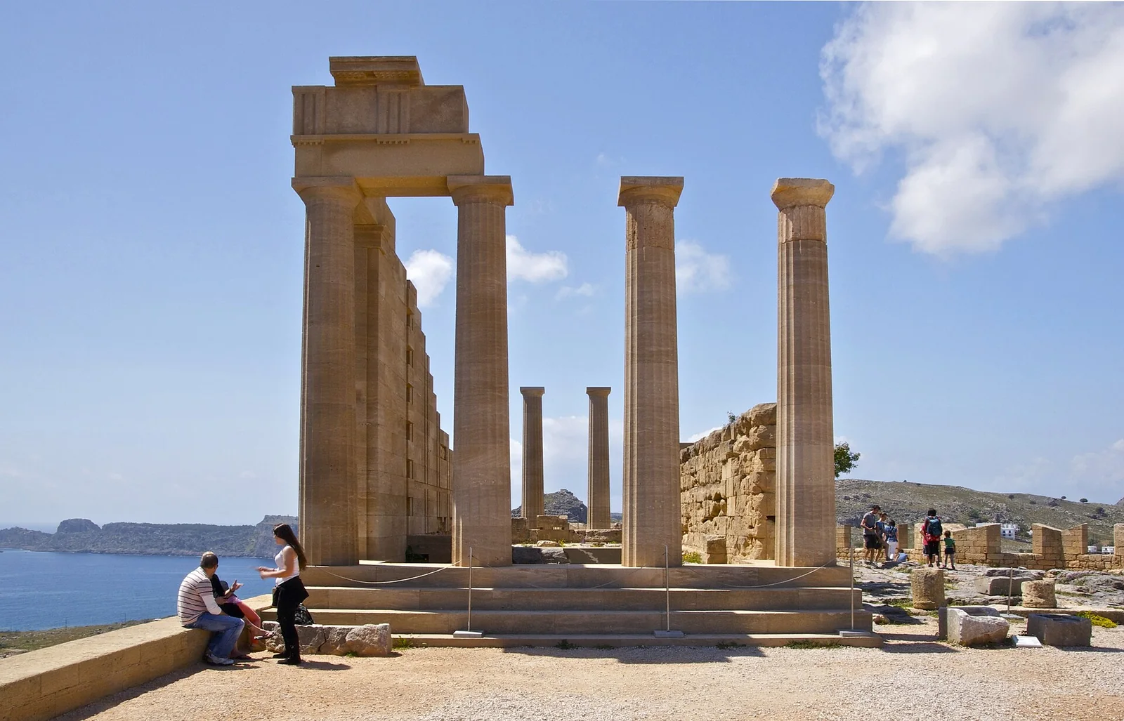 Akropola nad vasjo Lindos