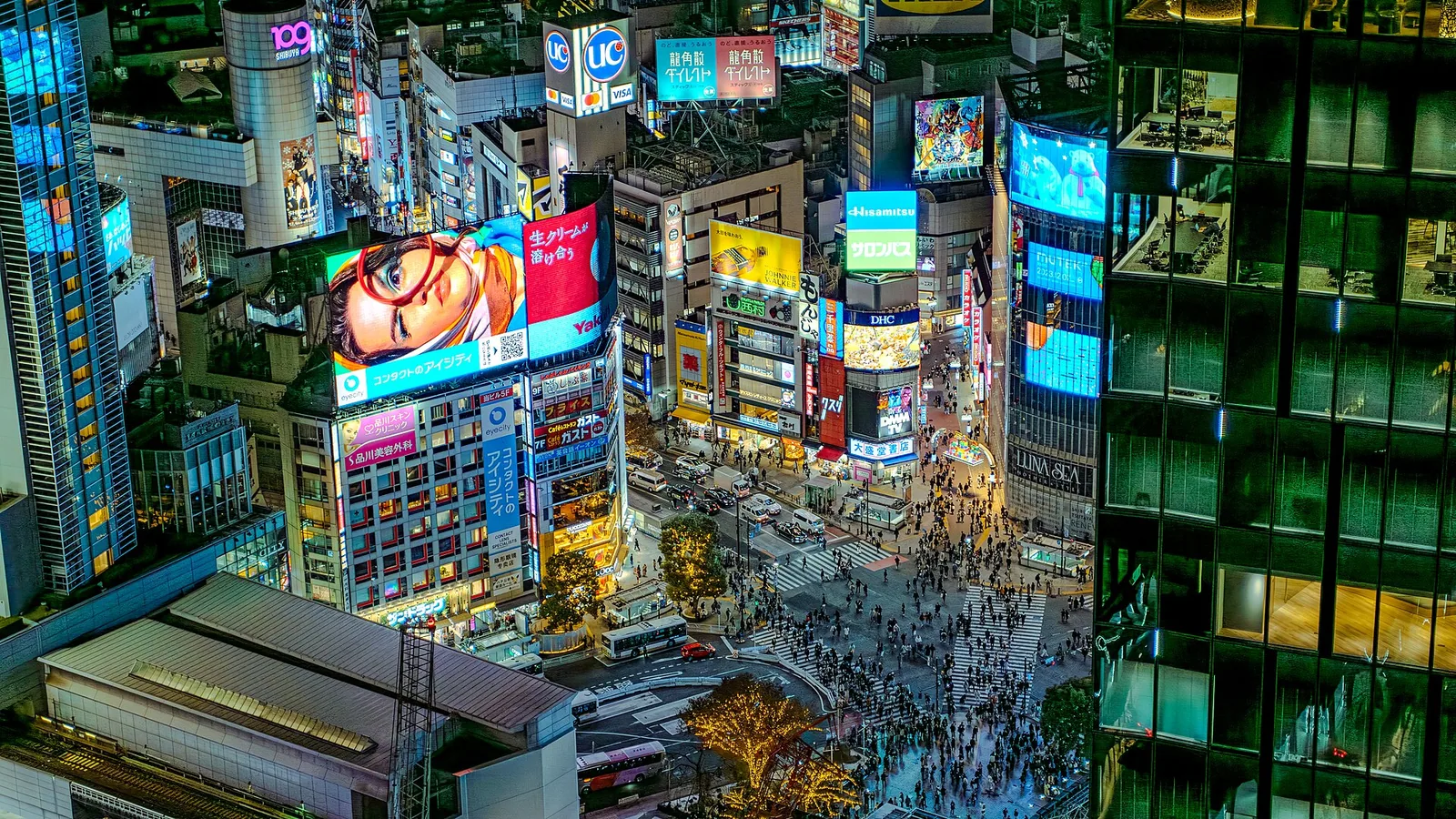 Križišče Shibuya v Tokyu