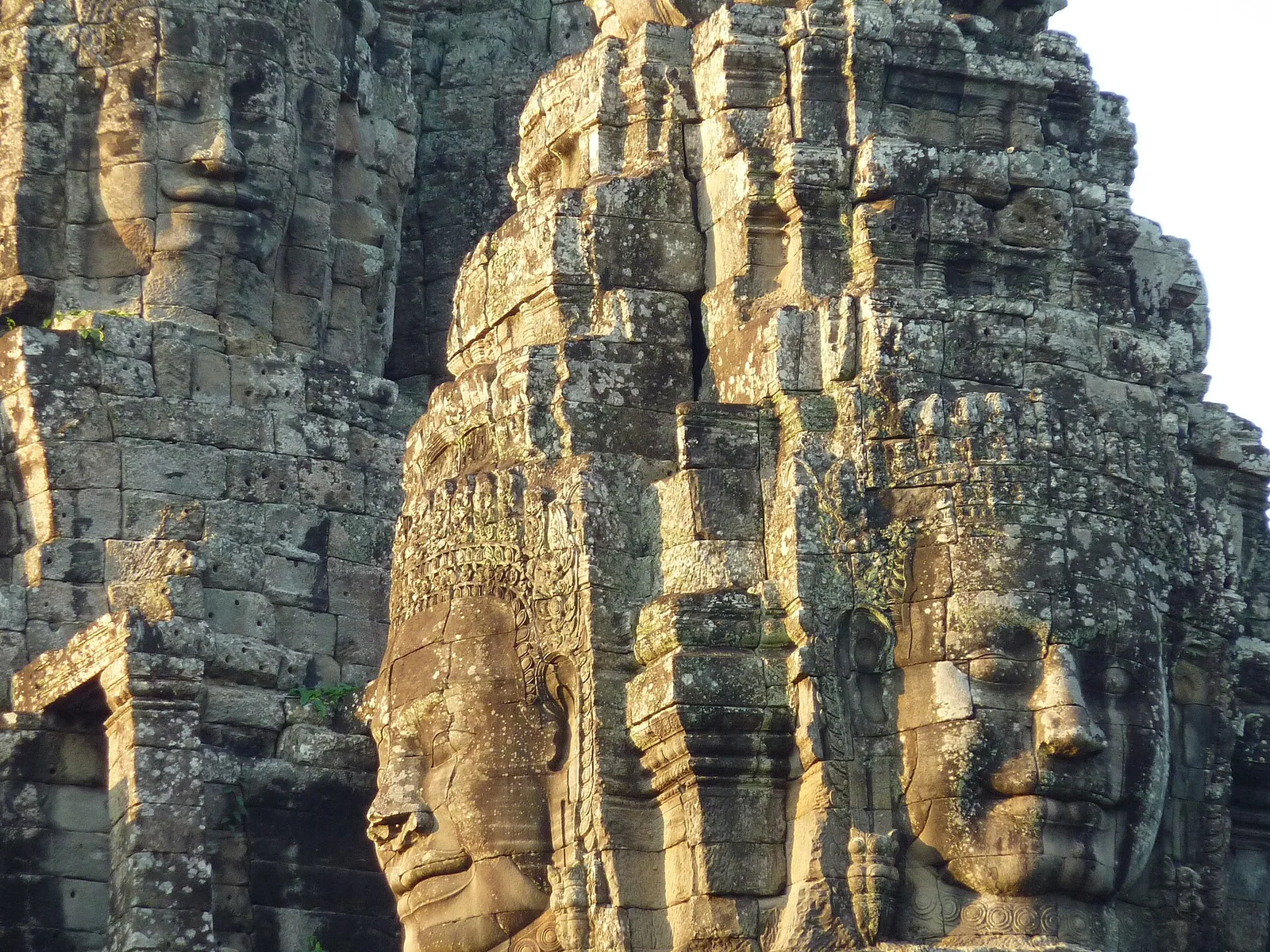 Kamnite glave na templju Bayon