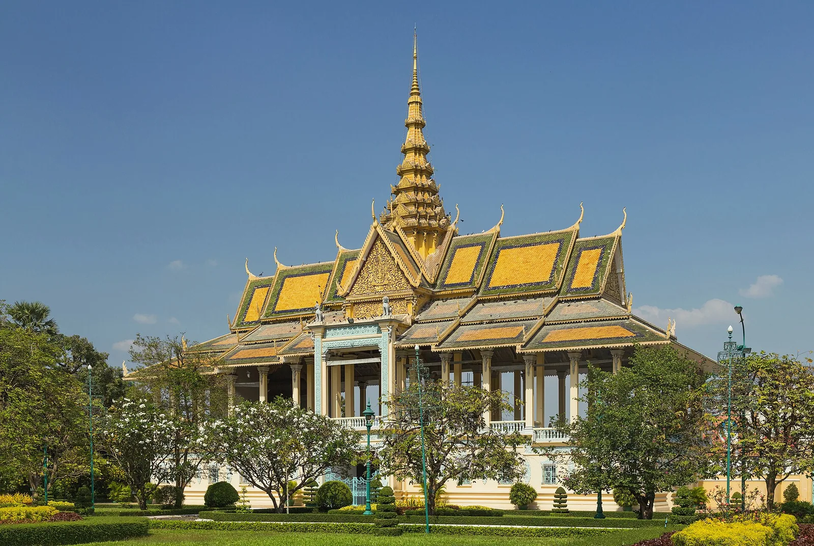 Kraljeva palača v Phnom Penhu
