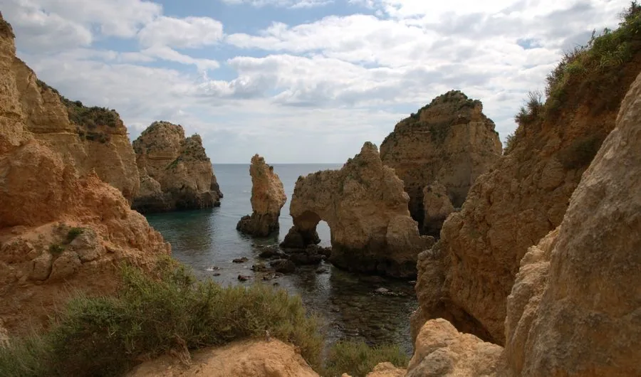 Klifi in zalivi pri Ponta da Piedade