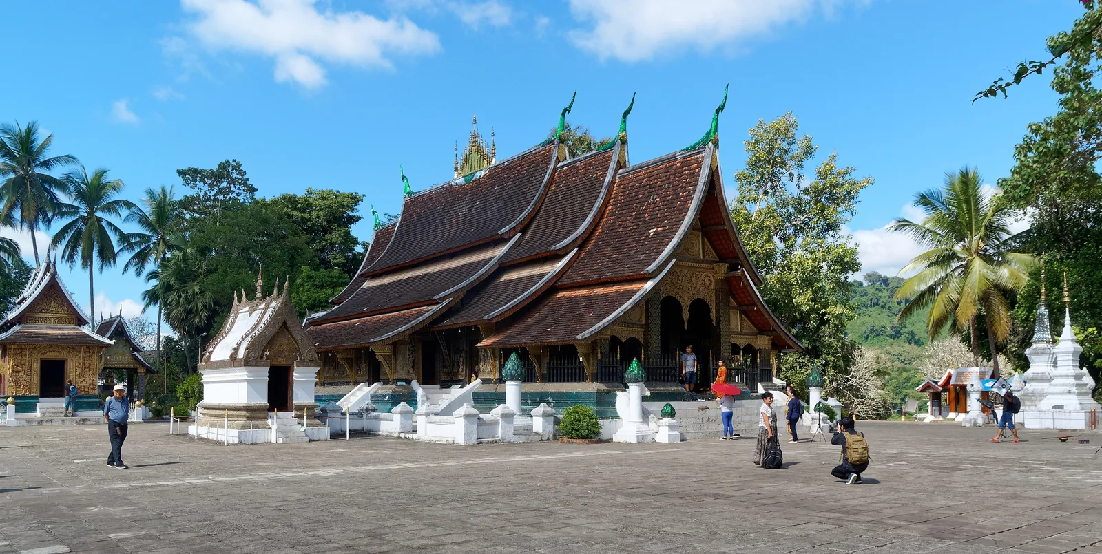 Tempelj Wat Xieng Thong v Luang Prabangu