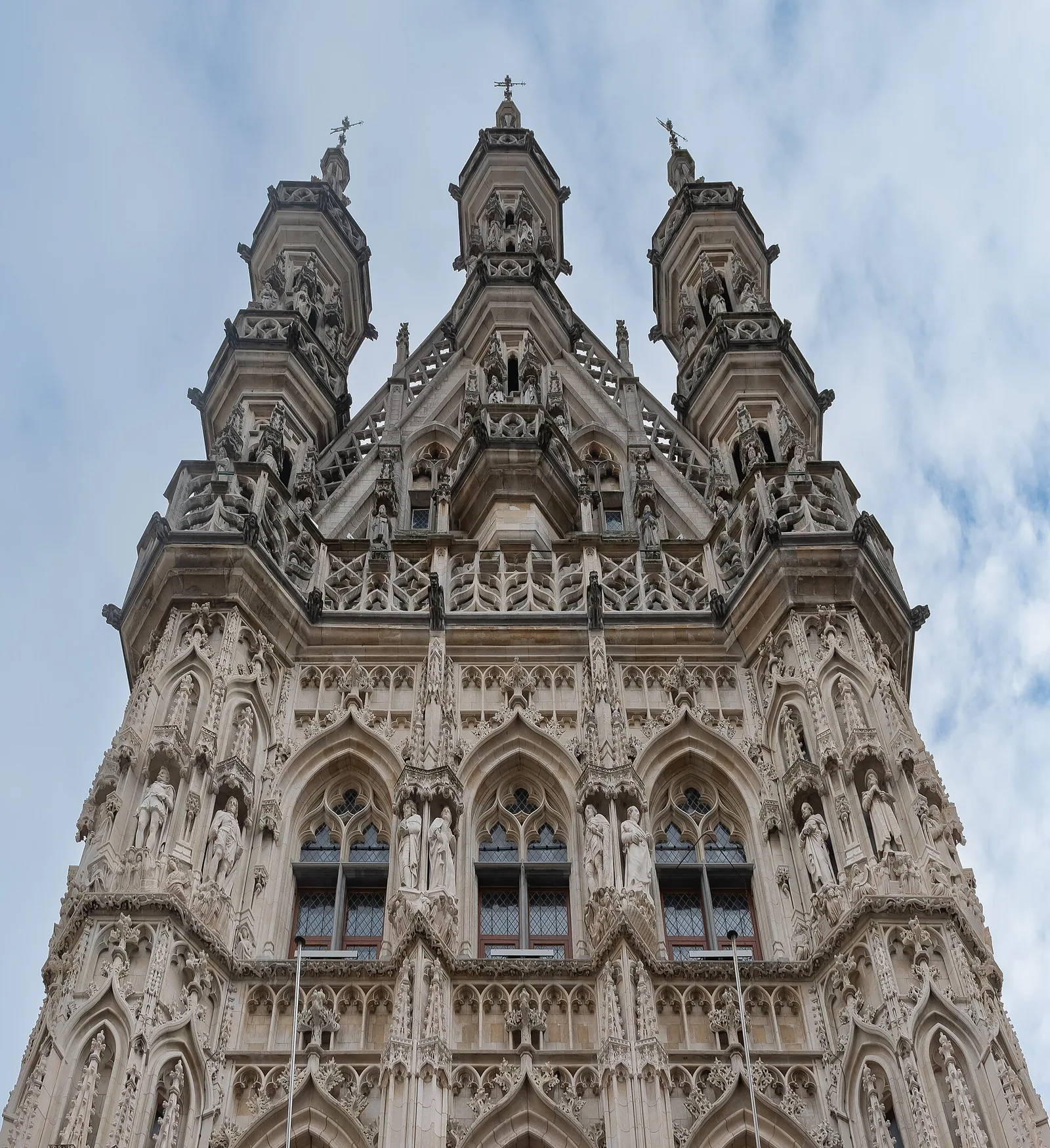 Gotska mestna hiša v Leuvenu