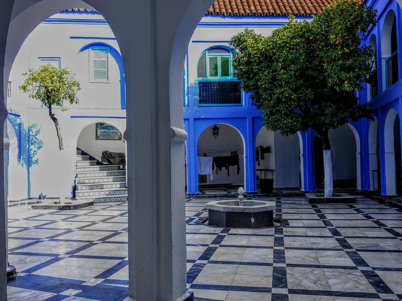 Modre ulice Chefchaouena