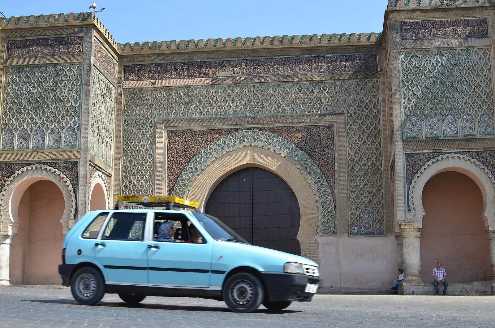 Vhod Bab Mansour v Meknesu