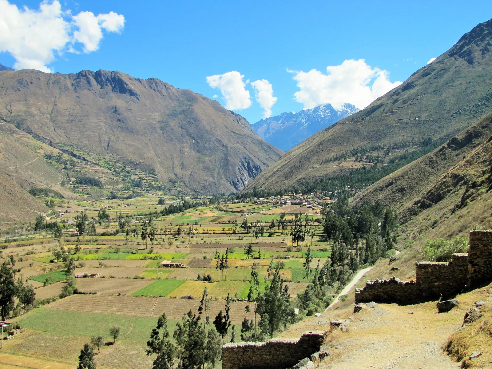 Ollantaytambo v sveti dolini