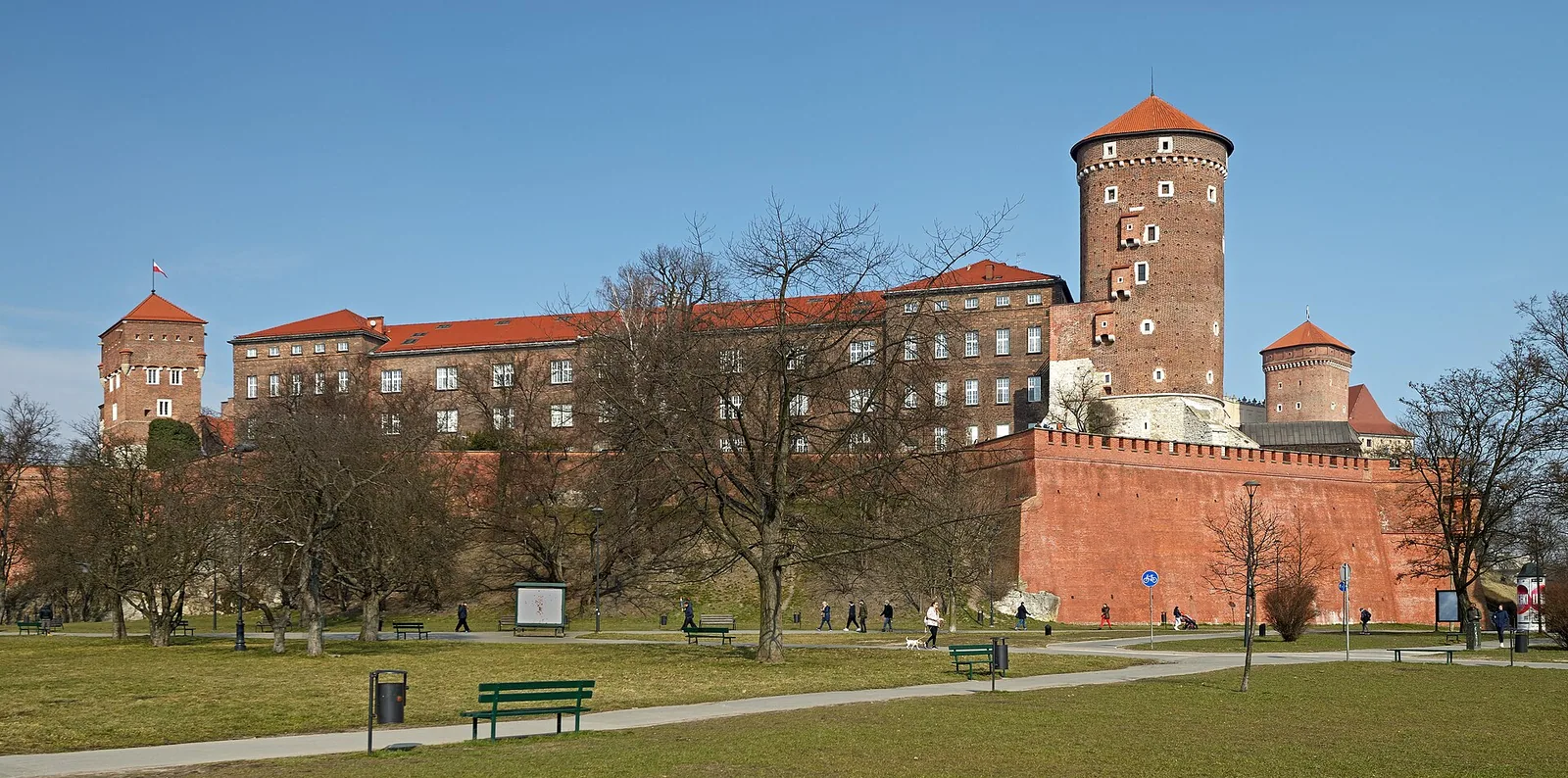 Grad Wawel v Krakovu