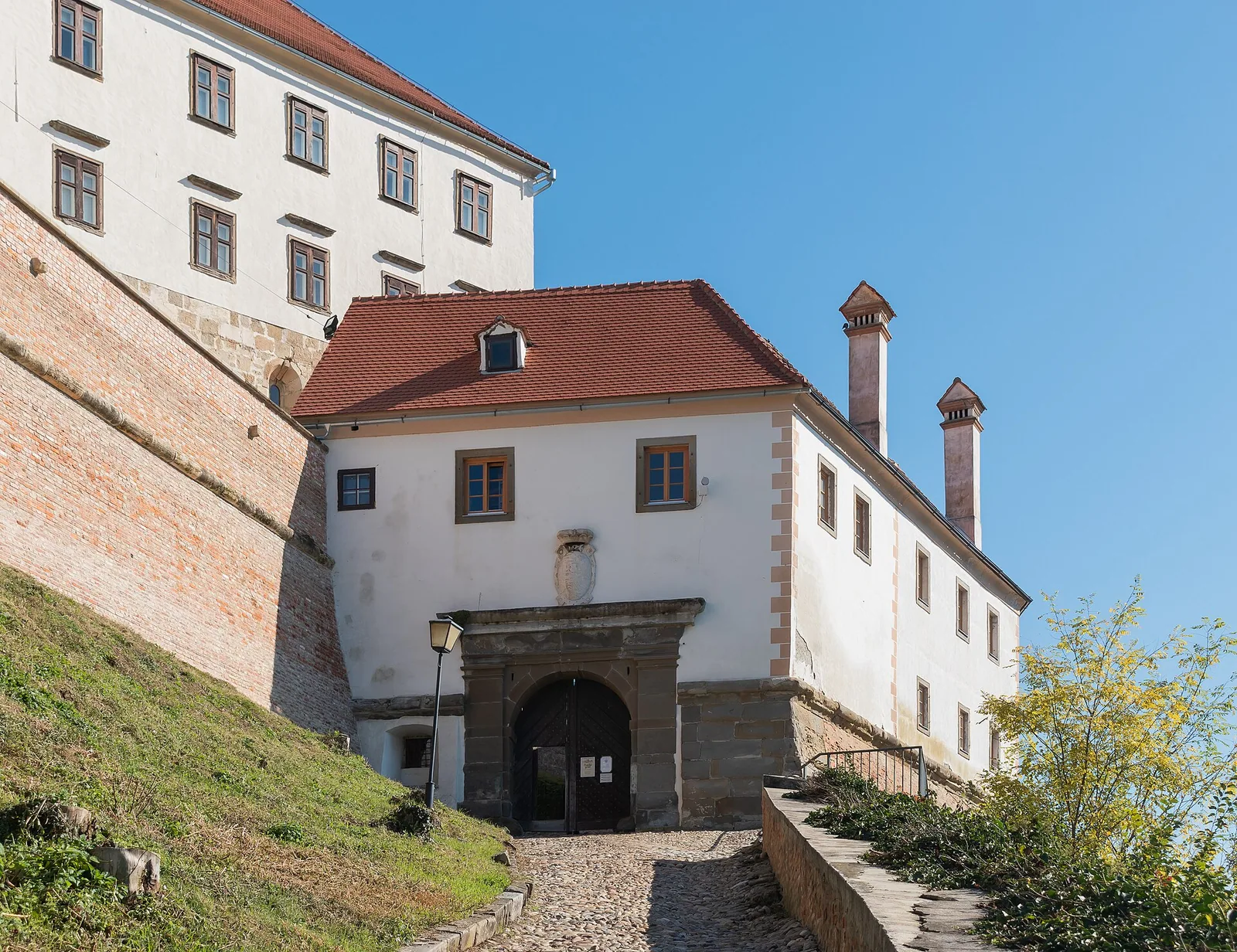 Ptujski grad nad starim mestom