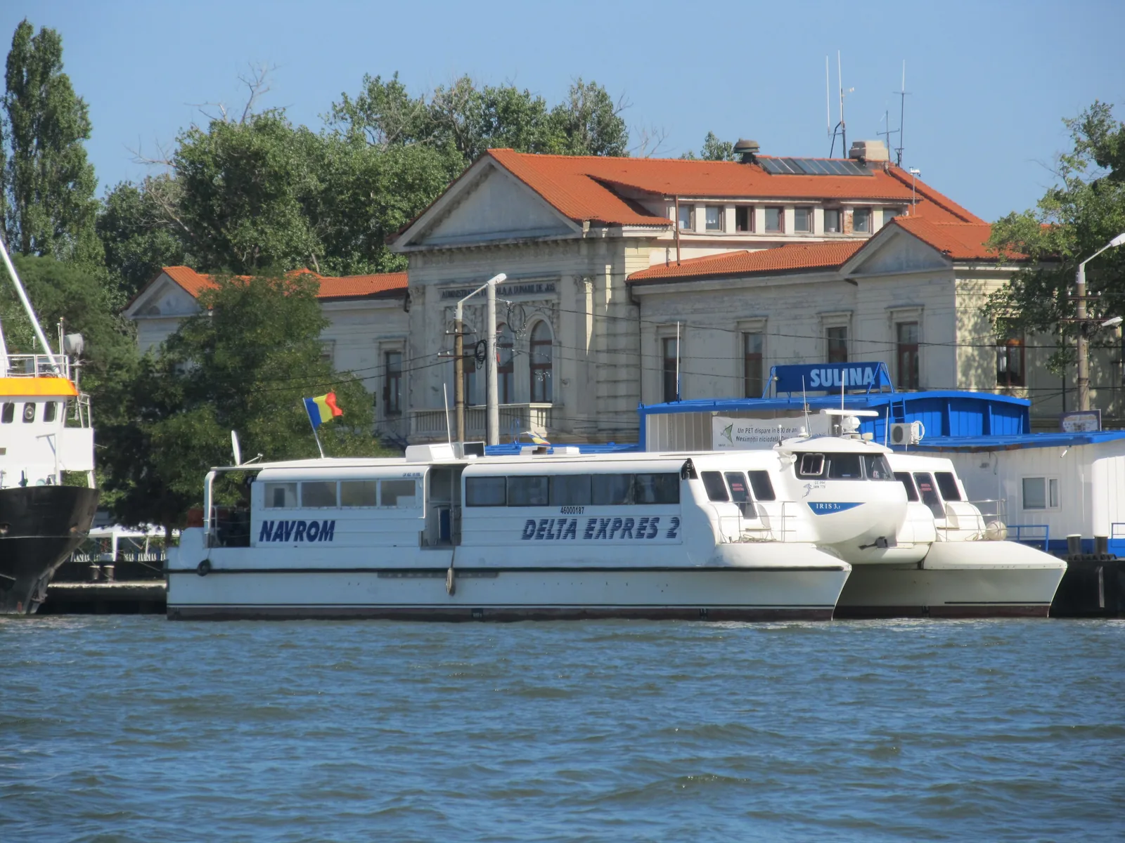 Sulina ob izlivu Donave