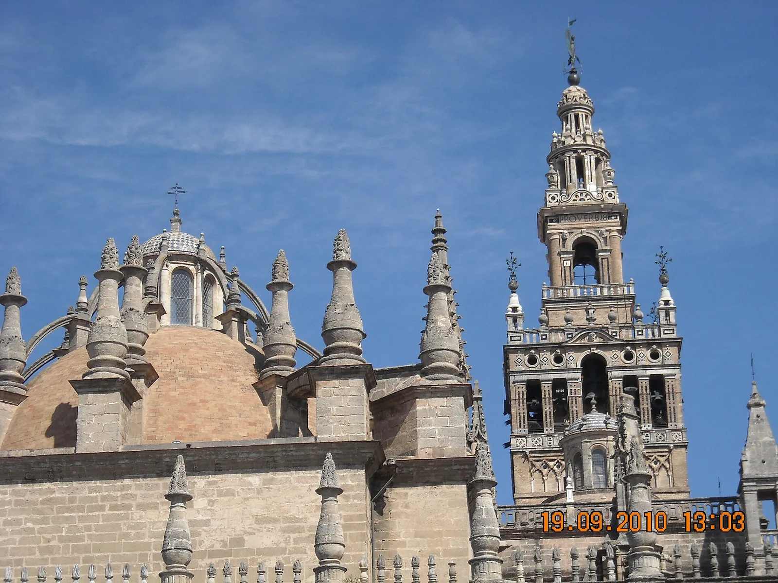Stolp Giralda, simbol Seville