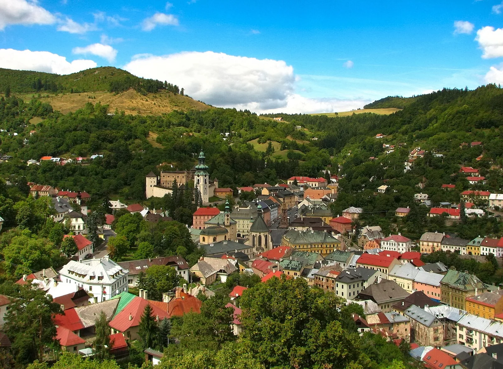Banská Štiavnica, nekdanje rudarsko mesto