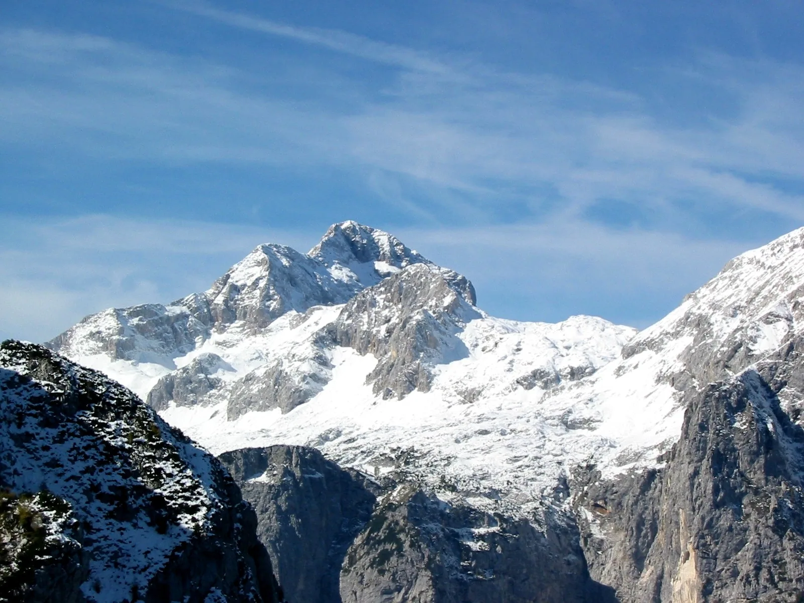 Triglav, najvišji vrh Slovenije (2.864 m)