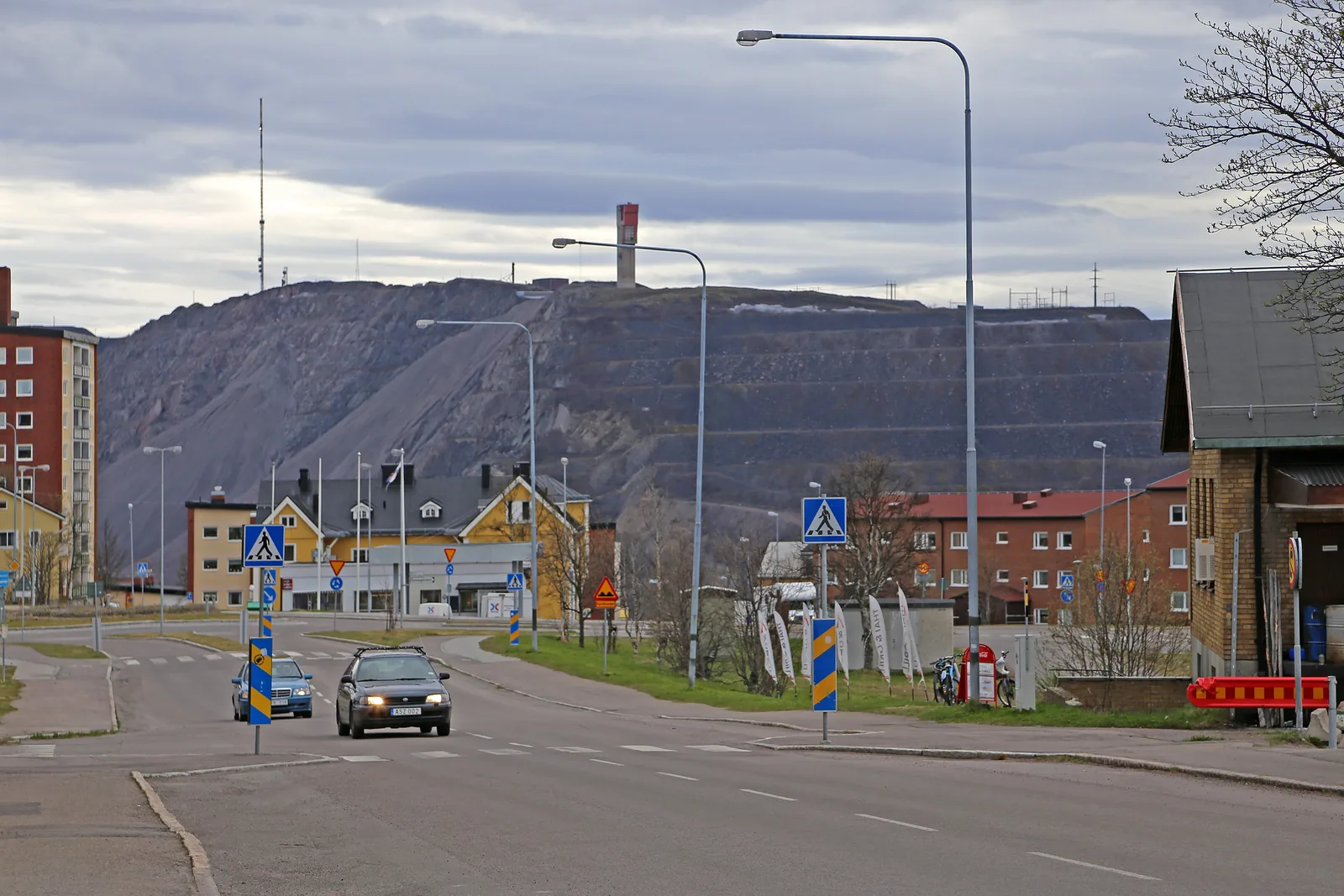 Kiruna na Švedskem