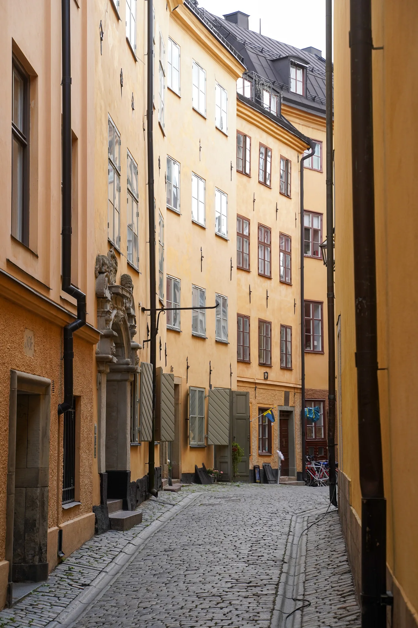 Ulica v Gamla Stanu v Stockholmu