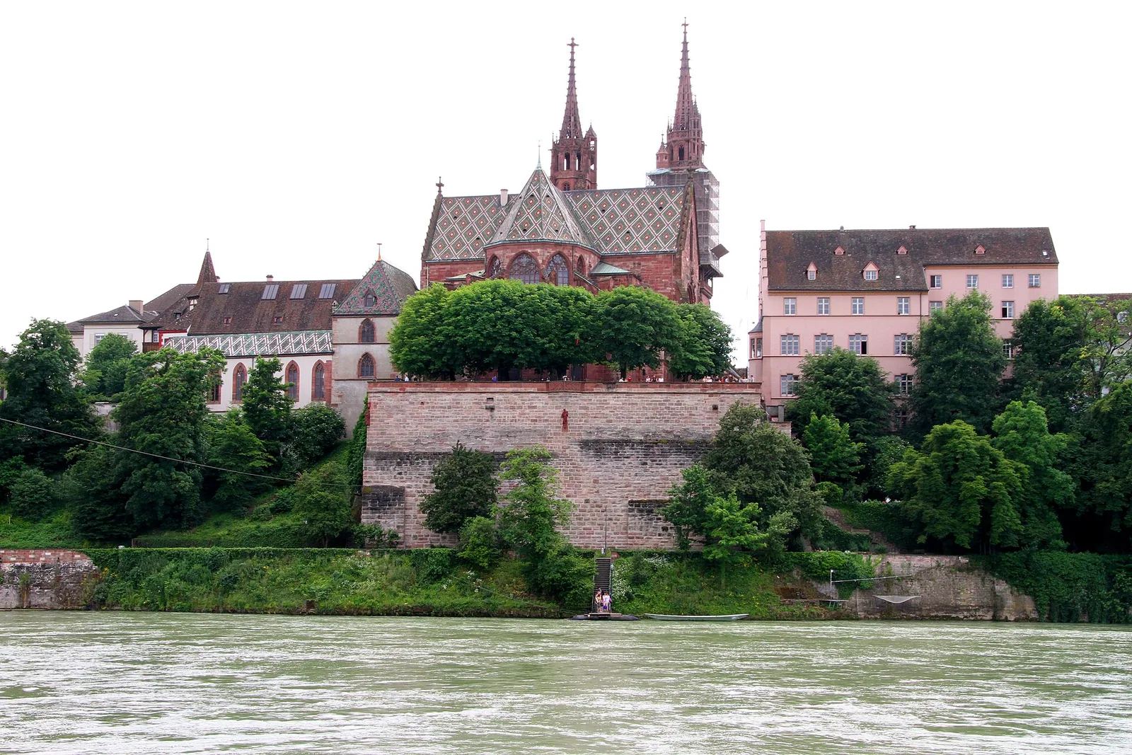 Basel Münster ob reki Ren