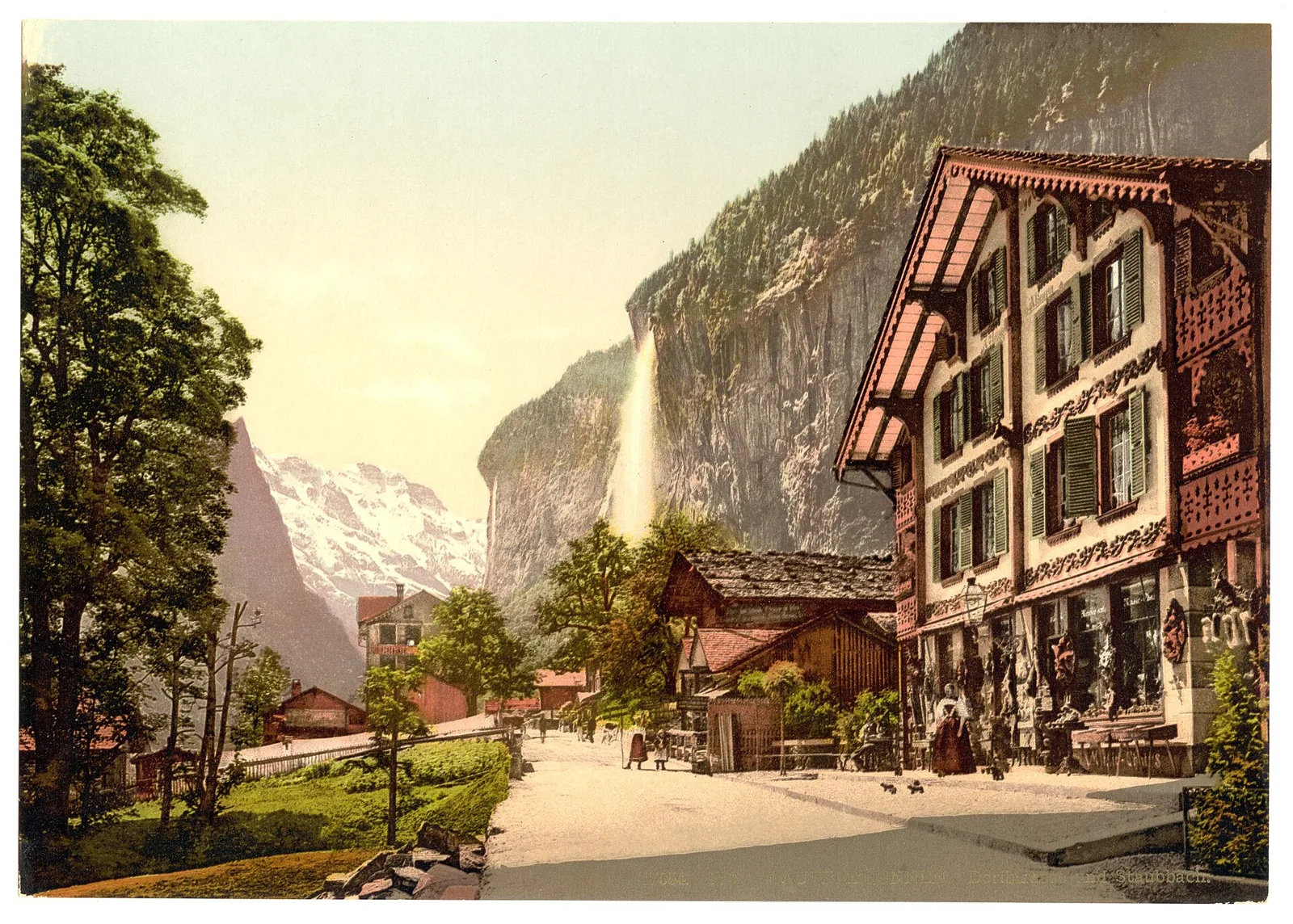 Dolina Lauterbrunnen v Bernskem višavju