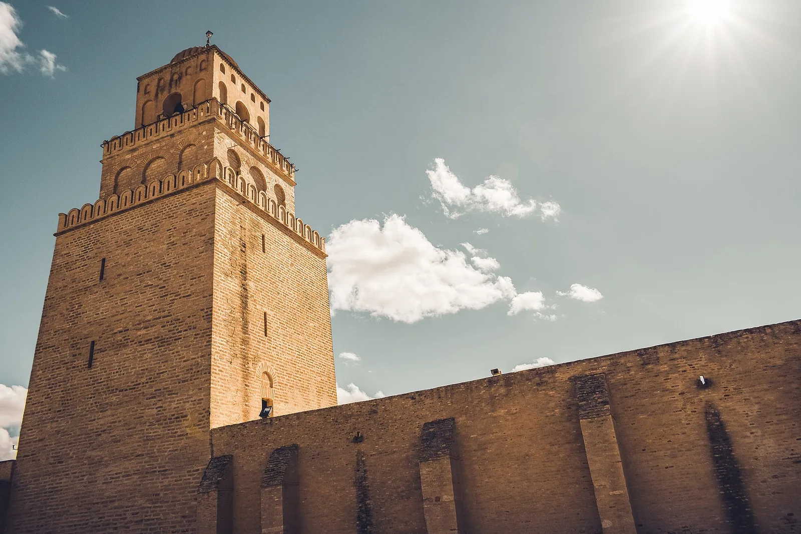 Minaret Velike mošeje v Kairouanu