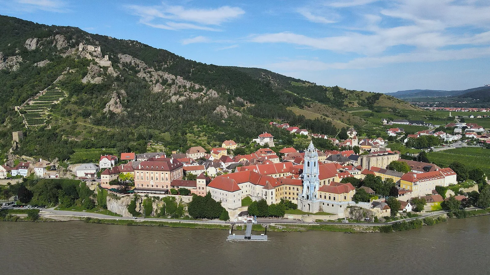 Dürnstein nad Donavo v dolini Wachau